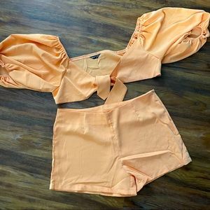 Orange two piece set SOLD